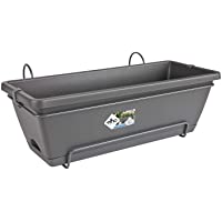 Elho Barcelona Allin1 50cm Jardinero balcón- 50 cm- anthracite